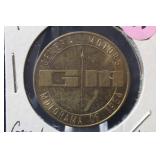 1954 General Motors Token
