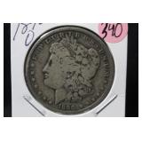 1890-O Morgan Silver Dollar