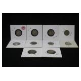 Lot of 10 Silver Mixed Date Dimes