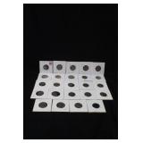 Lot of 24 Mixed Date Nickels