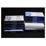 Lot of 10 U.S. Mint Proof Sets