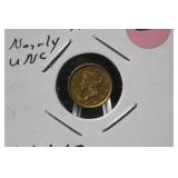 1852 Type 1 $1 Pre-33 Gold Liberty Coin