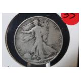 1940-S Walking Liberty Silver Half Dollar