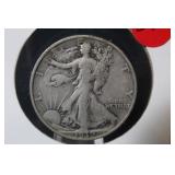 1939-S Walking Liberty Silver Half Dollar