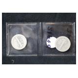 1921 P&D Silver Mercury Dimes