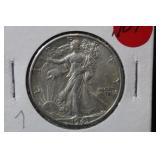 1943-D Walking Liberty Silver Half Dollar