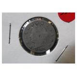 1883 W/Cents V-Nickel