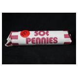 Roll of 50 Wheat Cents