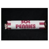Roll of 50 Wheat Cents