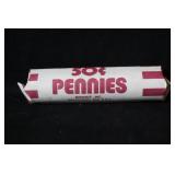 Roll of 50 Wheat Cents