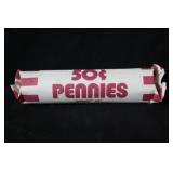 Roll of 50 Wheat Cents