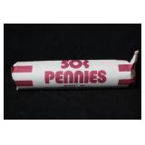 Roll of 50 Wheat Cents