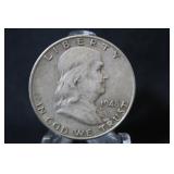 1948 Franklin Silver Half Dollar