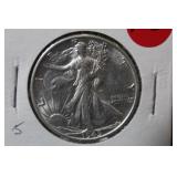 1945-S Walking Liberty Silver Half Dollar