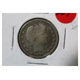 1899 Barber Silver Quarter