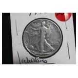 1943 Walking Liberty Silver Half Dollar