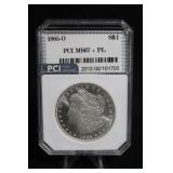 1885-O Proof Like UNC Morgan Silver Dollar