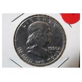 1960-D Proof Franklin Silver Half Dollar