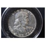 1956 Proof Franklin Silver Half Dollar