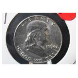 1954 Franklin Silver Half Dollar