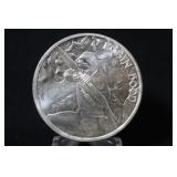 1oz .999 Pure Silver Legend Round
