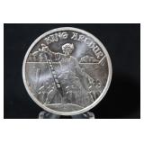 1oz .999 Pure Silver Legend Round