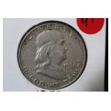 1950 Franklin Silver Half Dollar