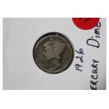 1926 Mercury Silver Dime