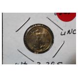 1998 1/10thoz .999 Gold American Eagle