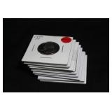 Lot of 9 Proof Cameo Washington Quarters