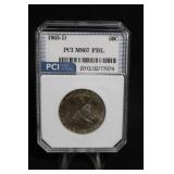 1963-D Certified Franklin Silver Half Dollar