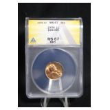 1956 MS67 Red Lincoln Wheat Cent