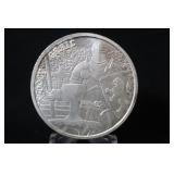 1oz .999 Pure Silver Legend Round