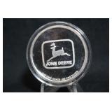 John Deere 1oz .999 Silver Round