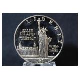 1986-S Ellis Island Proof Cameo Silver Dollar 90%