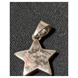.925 Silver "KARIBOU" Star Pendant    H