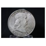 1948-P Franklin Silver Half Dollar