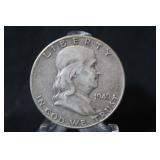 1949 Franklin Silver Half Dollar