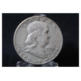 1951 Franklin Silver Half Dollar
