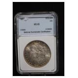 1881 Certified Morgan Silver Dollar