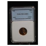 1958 Certified Proof Lincoln Wheat Cent