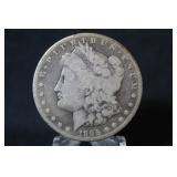 1895-S Morgan Silver Dollar