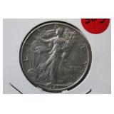 1943-S Walking Liberty Silver Half Dollar