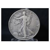 1938-D Walking Liberty Silver Half Dollar Key Date