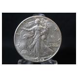 1942 Walking Liberty Silver Half Dollar