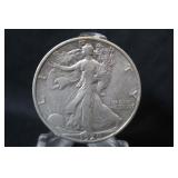 1929-D Walking Liberty Silver Half Dollar