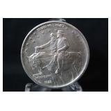 1925 Uncirculated Stone Mountain Half Dollar