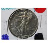 1943 Walking Liberty Silver Half Dollar