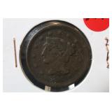 1852 Large Cent Coin