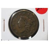 1833 Large Cent Coin